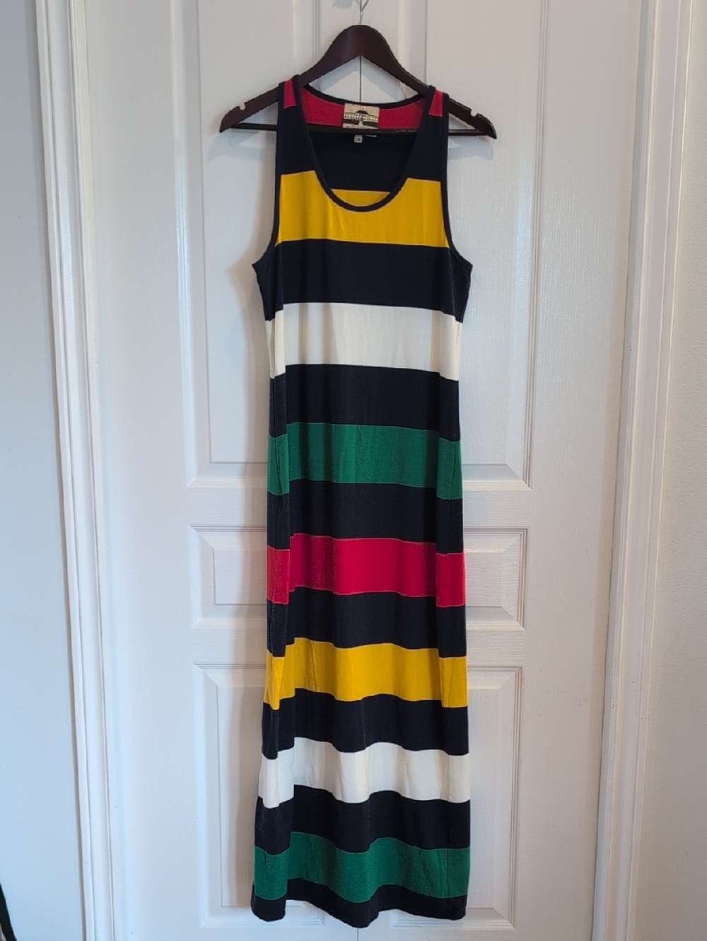 HBC Striped Maxi Dress